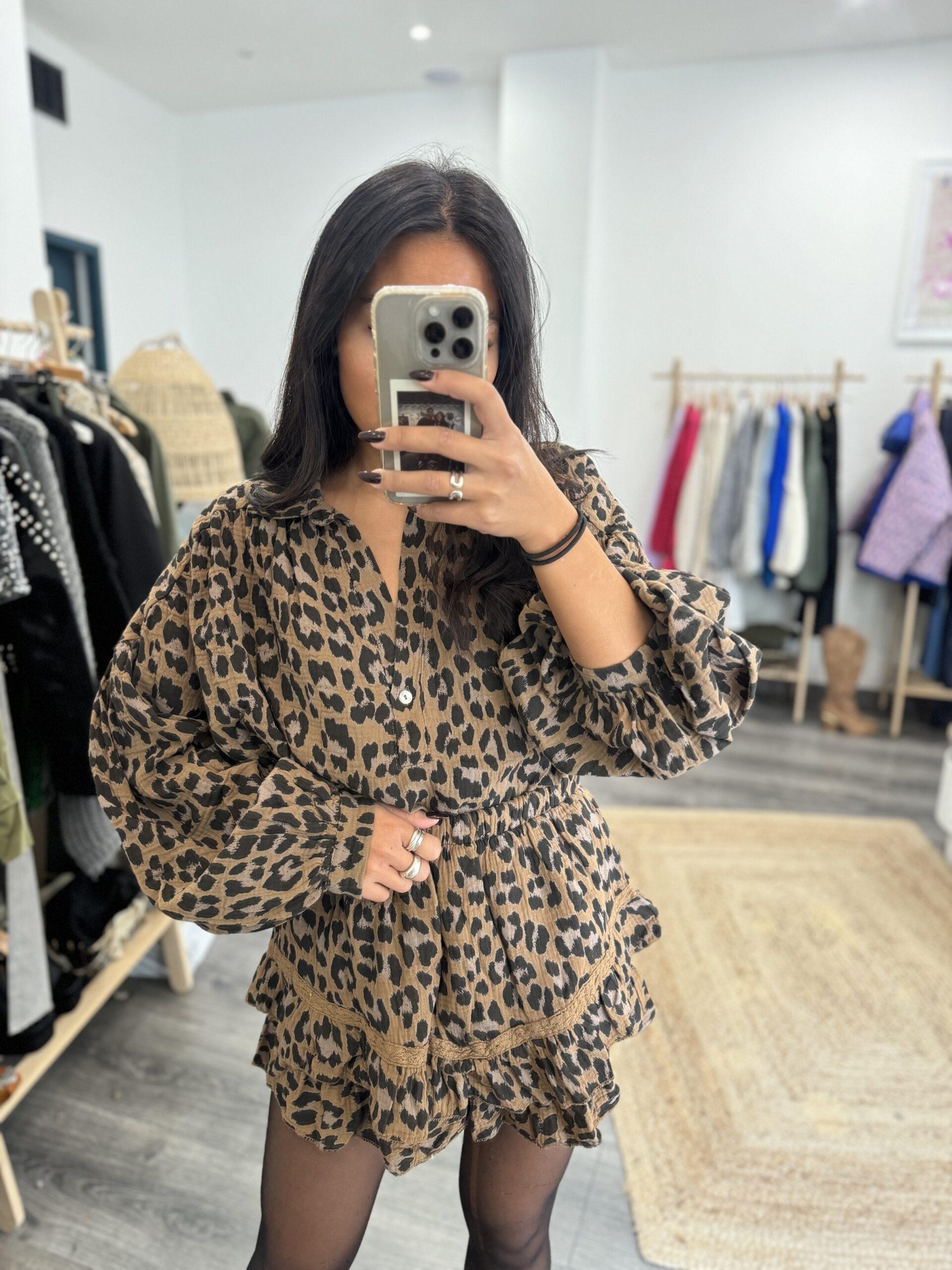 Jupe/short en coton NAO (plusieurs coloris)