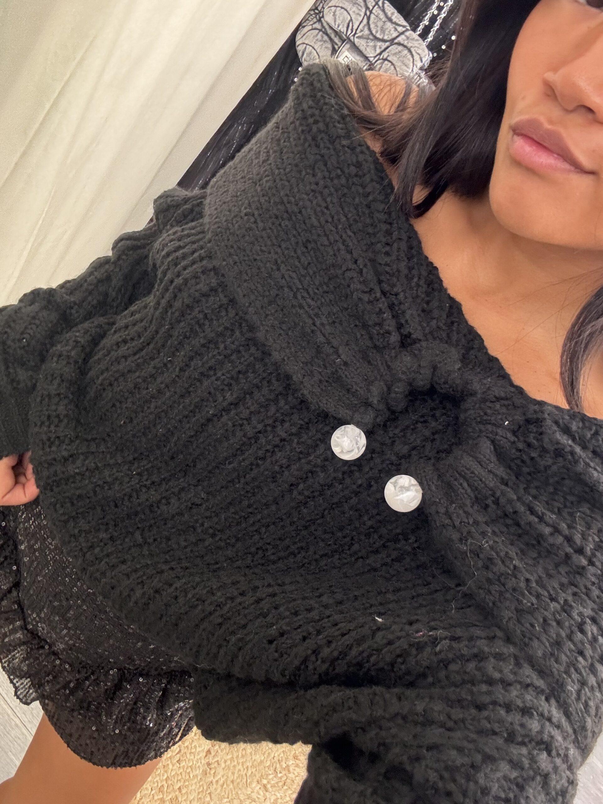 pull en maille col bardot JOSÉPHINE – Image 2