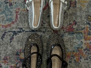 Ballerines à strass BOLIVIA (plusieurs coloris)